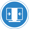 Logo formato de tela